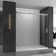 60'' W 76'' H Frameless Rectangle Reversible Shower Stall