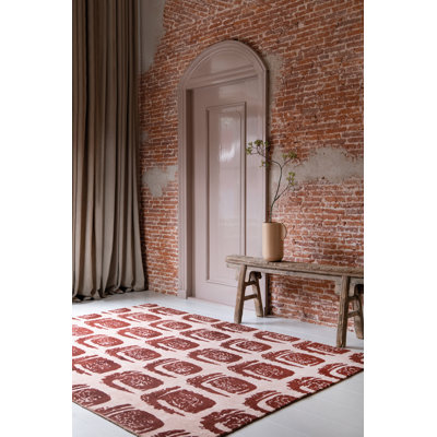 Wool Geometric Indoor Rug