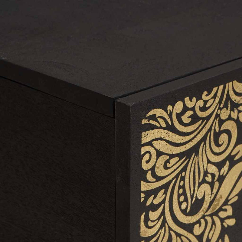 Solid Wood Coffee Table with Storage