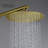 Rain Adjustable Shower Head 1.8 GPM GPM-93793905