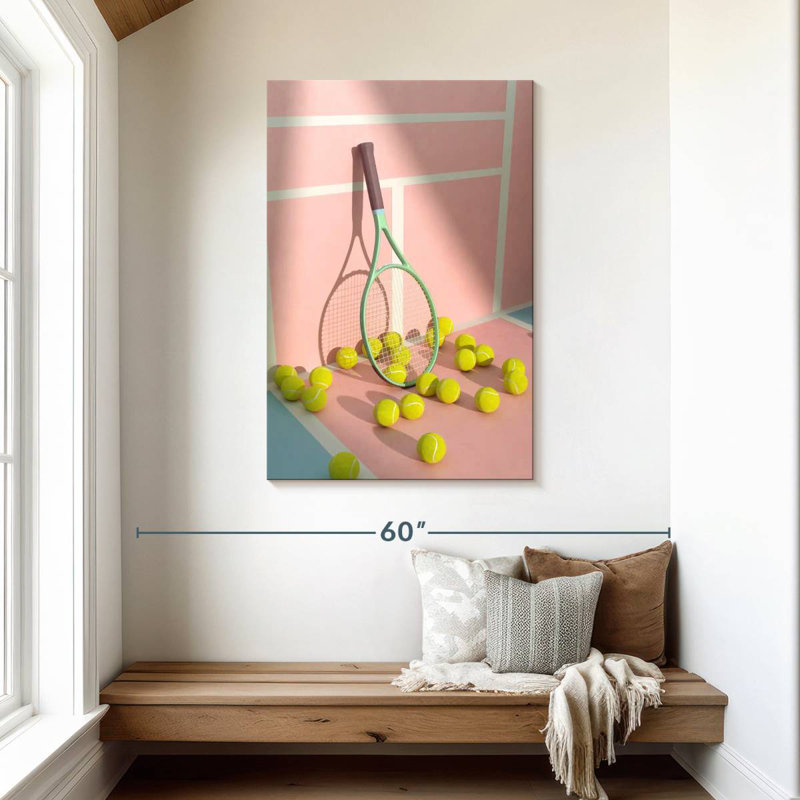 Sireci Tennis Fun, 45" H x 30" W