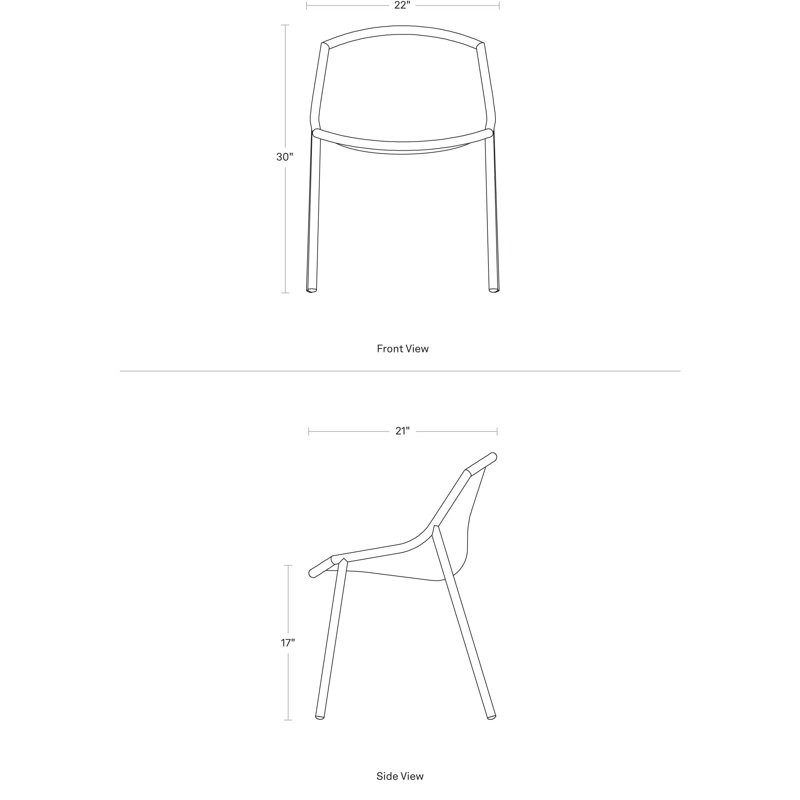 Hint Dining Chair, Black