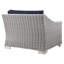 Ensemble de canapé modulaire en rotin 5 pièces Conway-1142831420