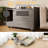 Gray Cat Litter Box Enclosure