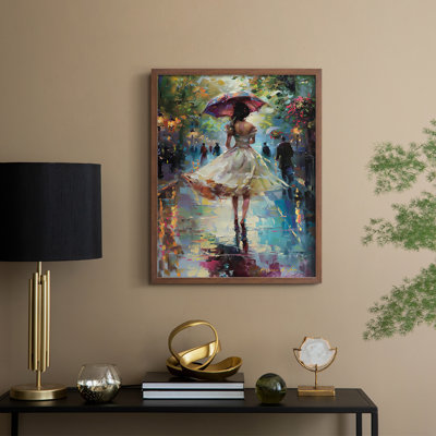 WOMEN Series DCCXCIX Framed Print - Solid Wood