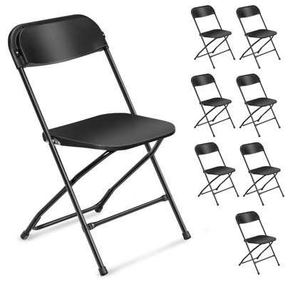 Marvaa Plastic / Resin Stackable Folding Chairs