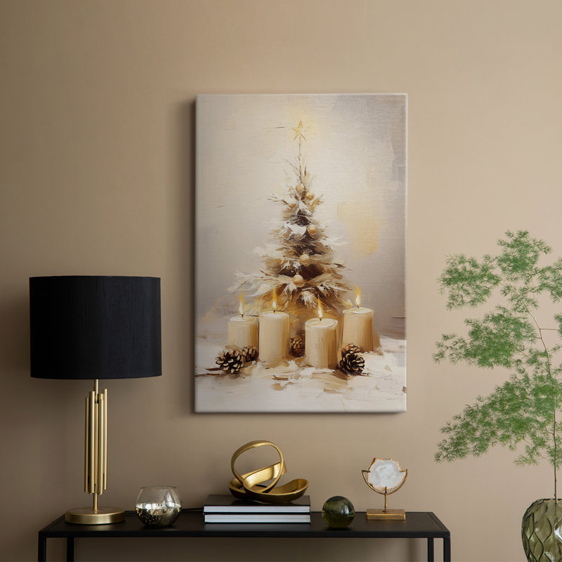 Art des Fêtes de Noël - Série 2-CCDXLVII -Galerie personnalisée, H 36 po x l 24 po