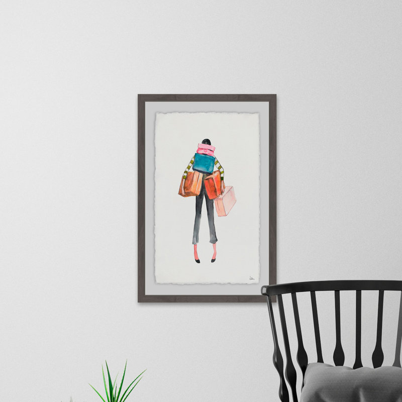 Cadre photo « errant », impression sur papier, H 24 po x l 16 po x P 1,5 po, Cadre noir