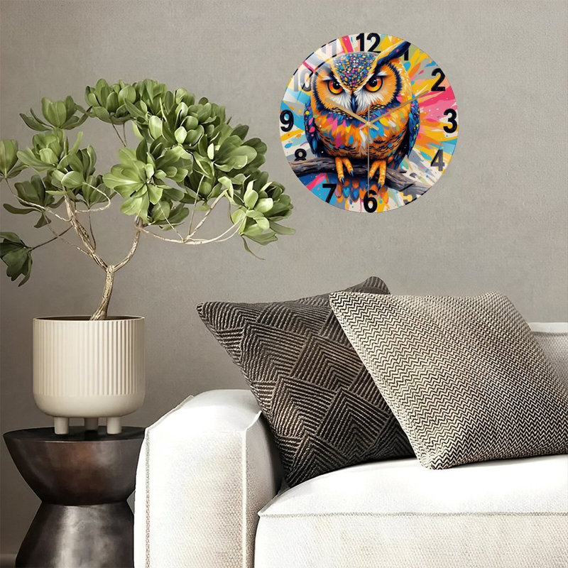 Horloge murale 12 po