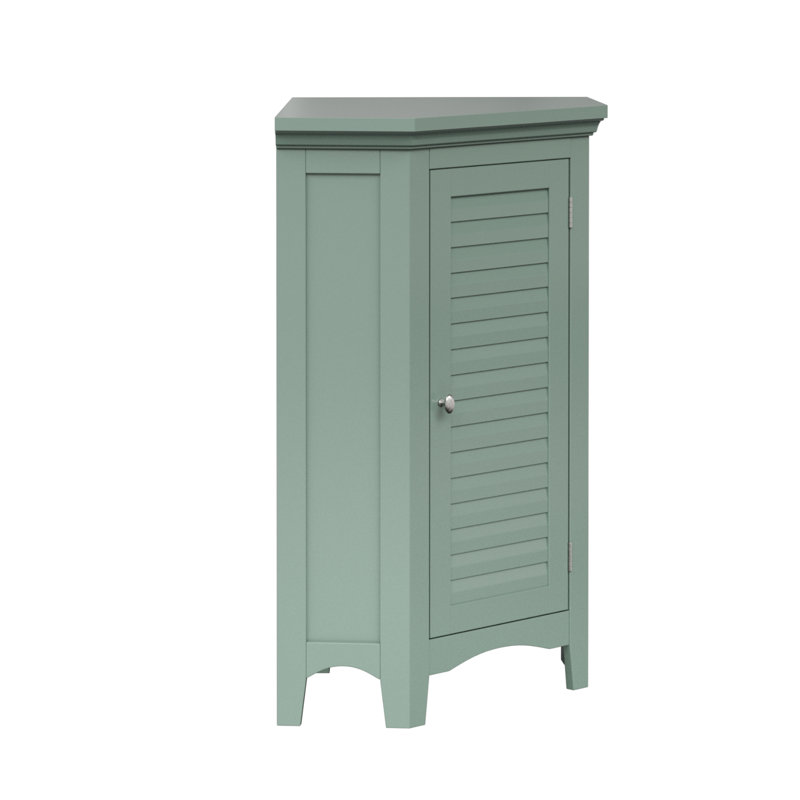 Armoire de rangement autoportante Zal, Vert sauge