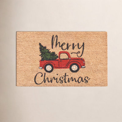 Wynn Non-Slip Christmas Doormat