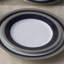 Ensemble de 4 assiettes à salade Norestake Crestwood Cobalt Platinum, 8 1/4 po