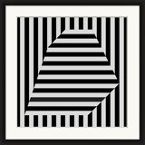 White Stripes 11 Framed Print