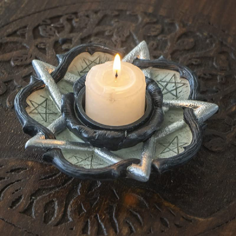 Dellen 0.875'' H Polyresin Tabletop Votive Holder