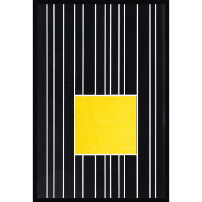 «Yellow Box Self Storage» par Alex Dunn - reproduction de cadre photo simple