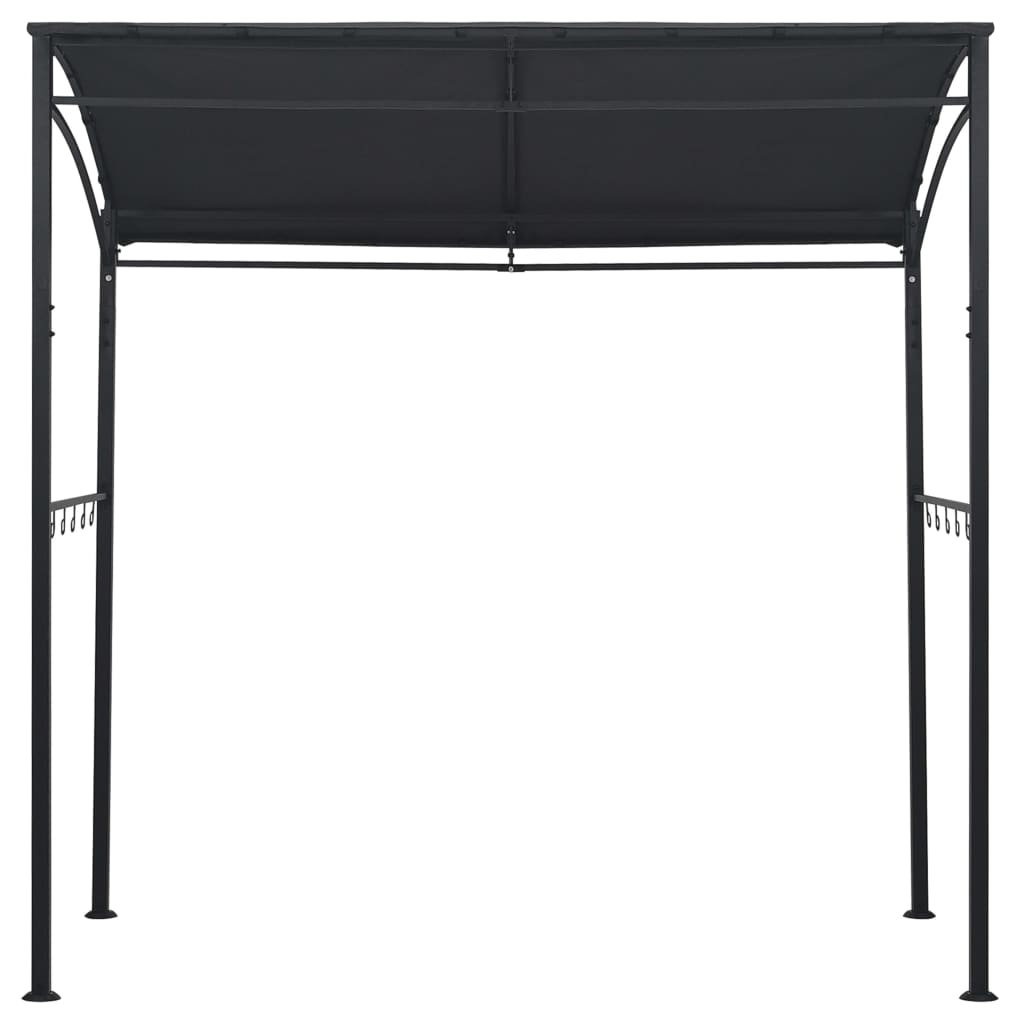 BBQ Gazebo 2.15x1.5x2.2m Anthracite Steel