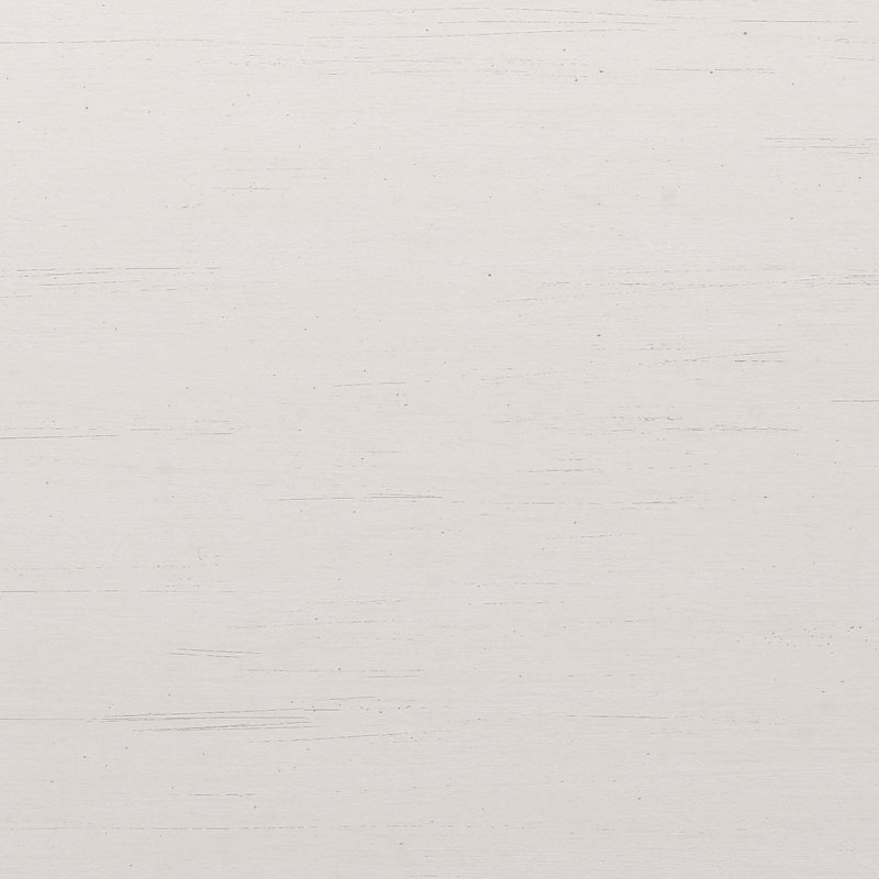 Table basse avec rangement et tiroir en rotin, pieds en bois massif, Blanc