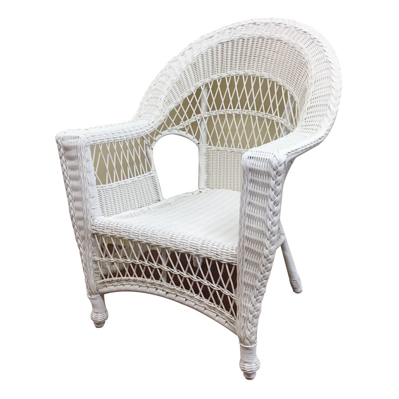 Chaise de patio Camacho, Blanc