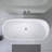 65'' x 30'' Freestanding Soaking Tub  Stand Alone Acrylic Bathtub with Center Drain-93365308
