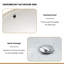 Hokku Designs Manushri 16.5'' Ceramic Circular Bathroom Sink