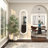 Adalaide Oval Wood Wall Mirror-651945552