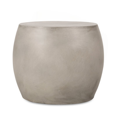 Outdoor Lightweight Concrete Side Table