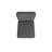Nashla Rounded Back Upholstered Dining Chair -Black Woven 