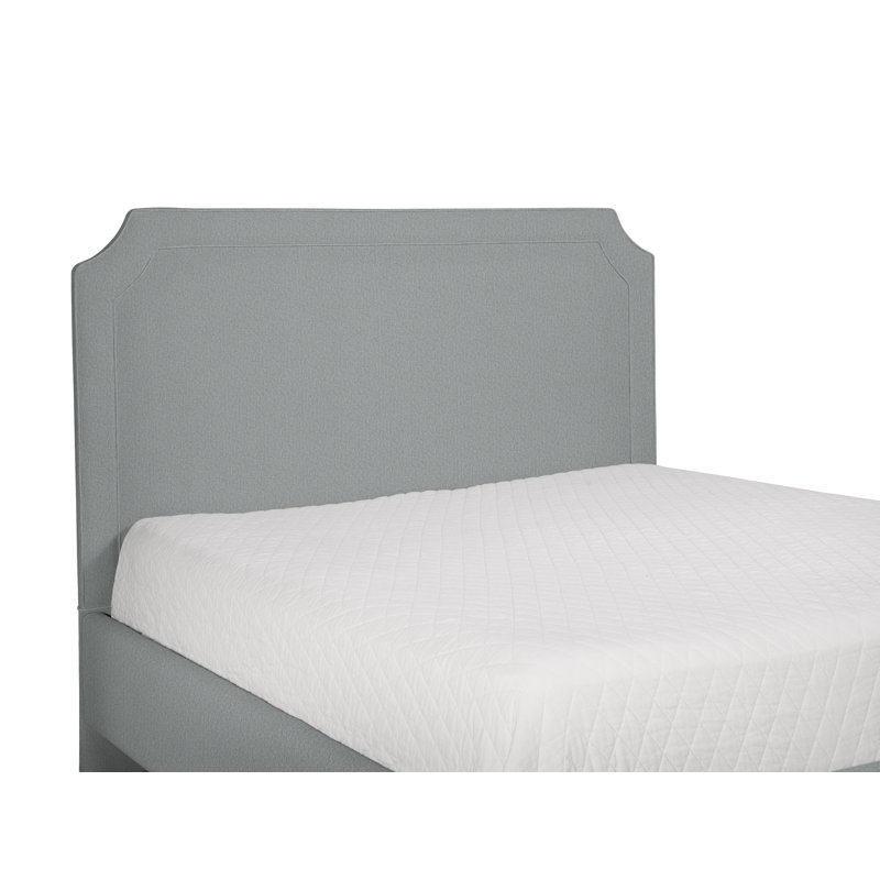 Chandler Upholstered Headboard, Queen, Light Blue Performance Fabric 0851-55