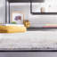 Tapis intérieur / extérieur gris clair / doré Milstein-293311150