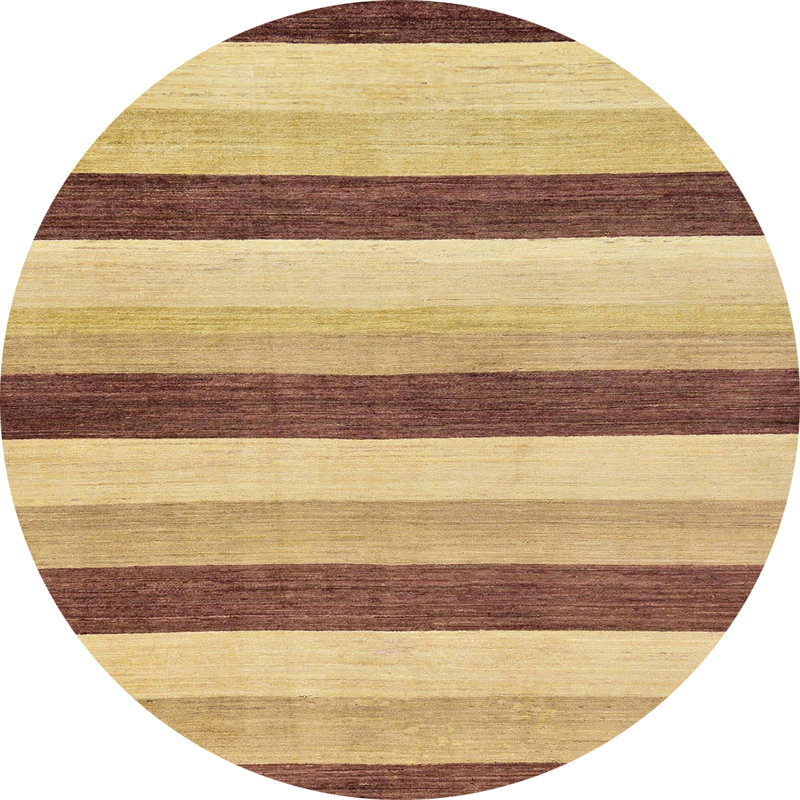 Tapis abstrait moderne 127, Rond 8 pi