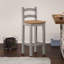 Belinda Solid Wood Counter Stool