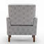 Fauteuil en mélange de polyester à motifs