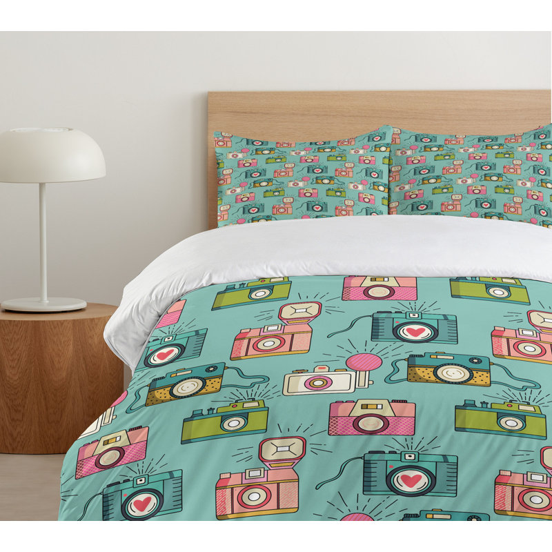 No Duvet Cover, Queen Duvet Cover + 2 Standard Shams