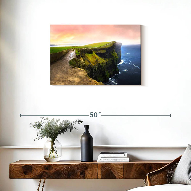 Nicci Twilight Cliffs, 20" H x 30" W