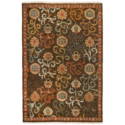 Tapis damassé transitionnel Namche