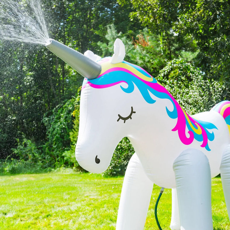 Bigmouth Ginormous Unicorn Yard Sprinkler