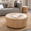 Clair Leather Cocktail Coffee Table-1558170439