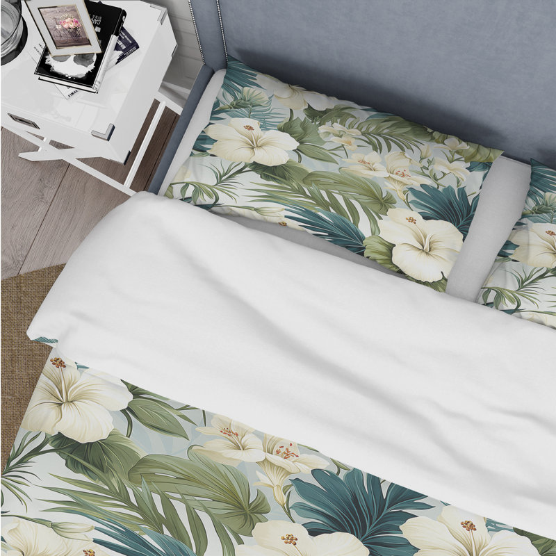 Literie Neutral Oasis Iii, Housse de couette simple + 1 taie décorative stan