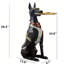 Figurine moderne en résine avec plateau pour table d'appoint Modern Dog