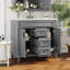 Meuble-lavabo avec rangement en résine 35,99 po-94400008