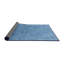 Tapis bleu abstrait Boothwyn-251039742