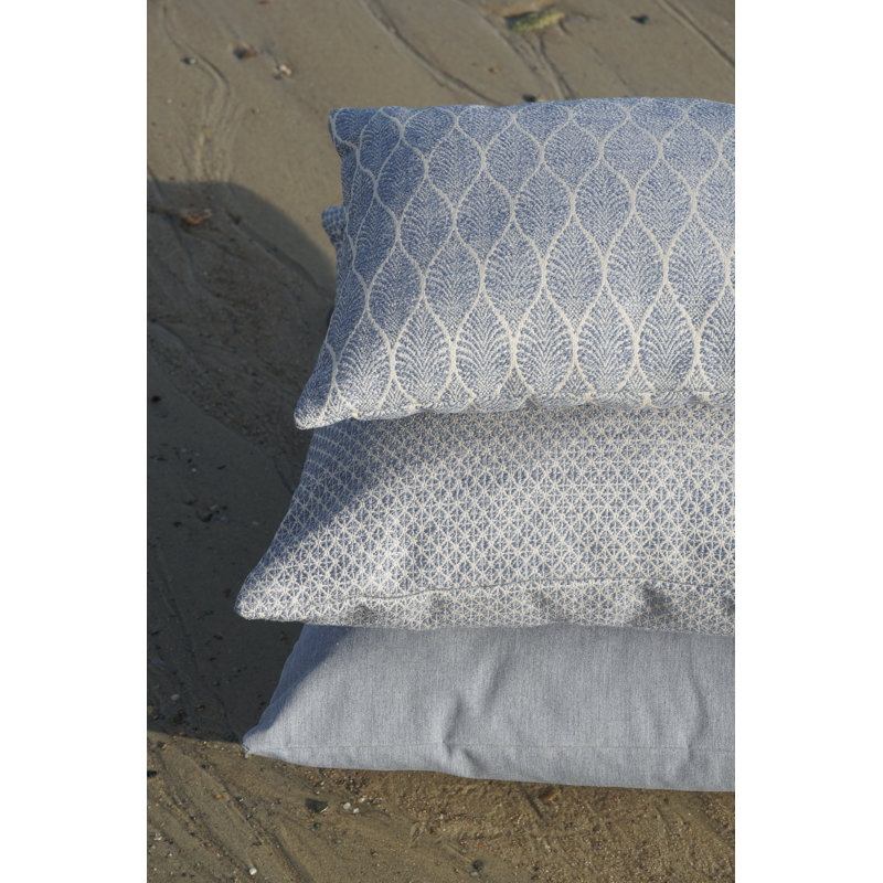 Housse de coussin et insert Luxe Essential, Indigo, 24 po x 24 po