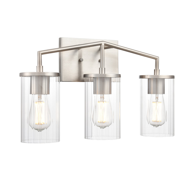 Blevens 20" Wide 3-Light Vanity - Brushed Nickel