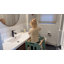 Kitchen stool helper adjustable height child standing learning tower wooden kids step stools for bathroom-258557300
