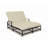 Mulcahey 72'' Long Reclining Double Chaise Sunbrella with Cushions-1020726429