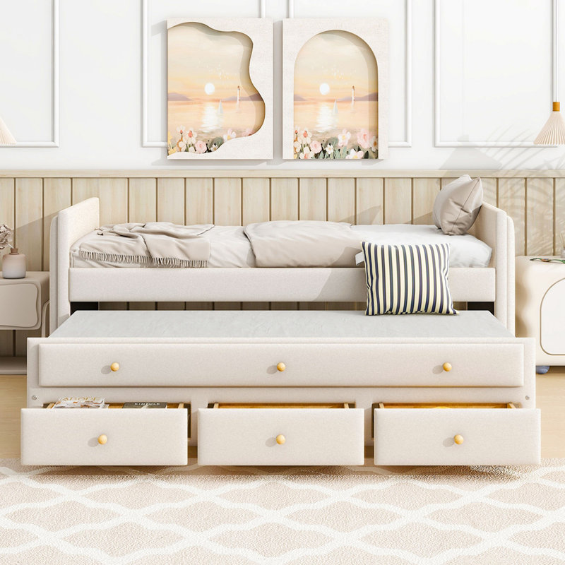 Lit de jour Mainardo, Beige