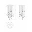 Lustre, 16 lumières, 32 po, laiton antique, travertin-356937051