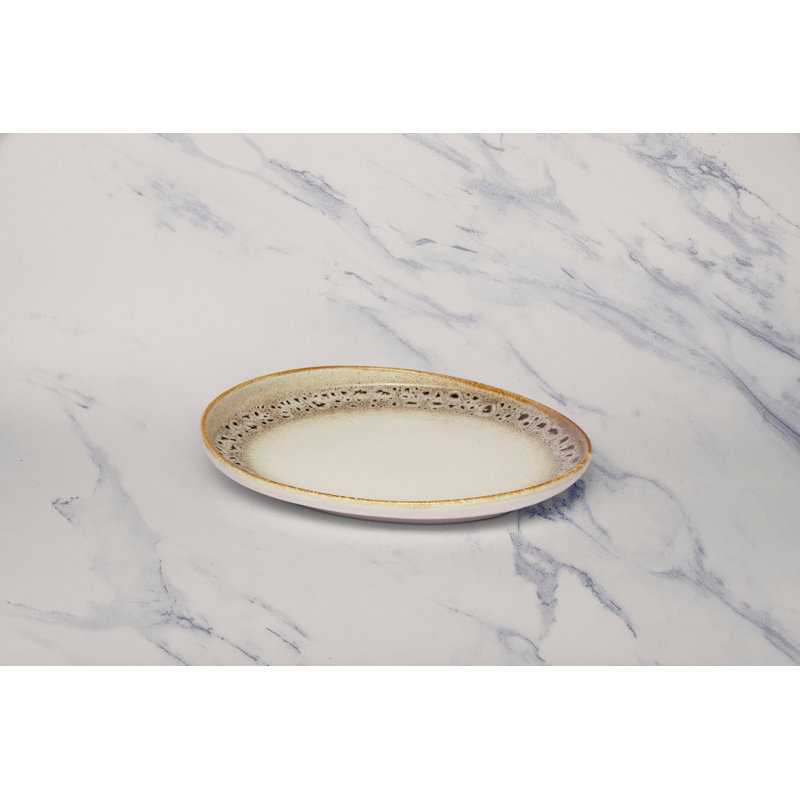 JAGUAR Premium Porcelain Elevated Oval Platter