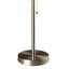Lampe de table 33 po en métal, design rétro avec abat-jour noir et blanc-683812982