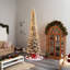 Lighted Artificial Spruce Christmas Tree-1555300573